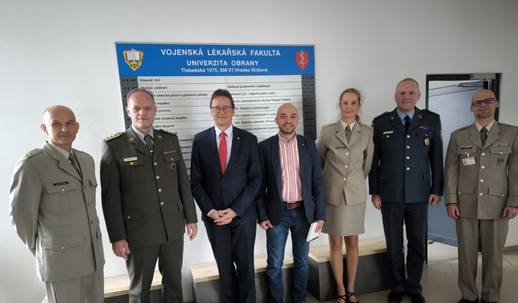 Делегација Универзитета одбране у службеној посети Универзитету одбране Чешке Републике