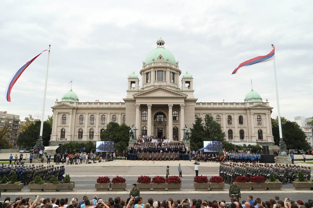 Commissioning Ceremony for the youngest officers of the Serbian Armed Forces